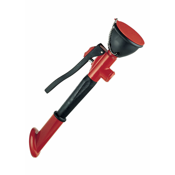 TOF 1100/15 - Wall mounted pull-out eye-washer 45°