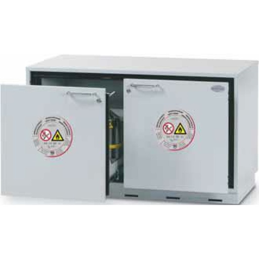 [122 -125225-SA-clinical] Safety storage cabinet Width 1 100 mm, 2× drawers
