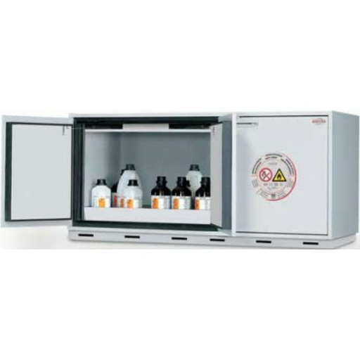 [191 -125225-SA-clinical] Safety Cabinet Width 1 400 mm, wing doors + drawer